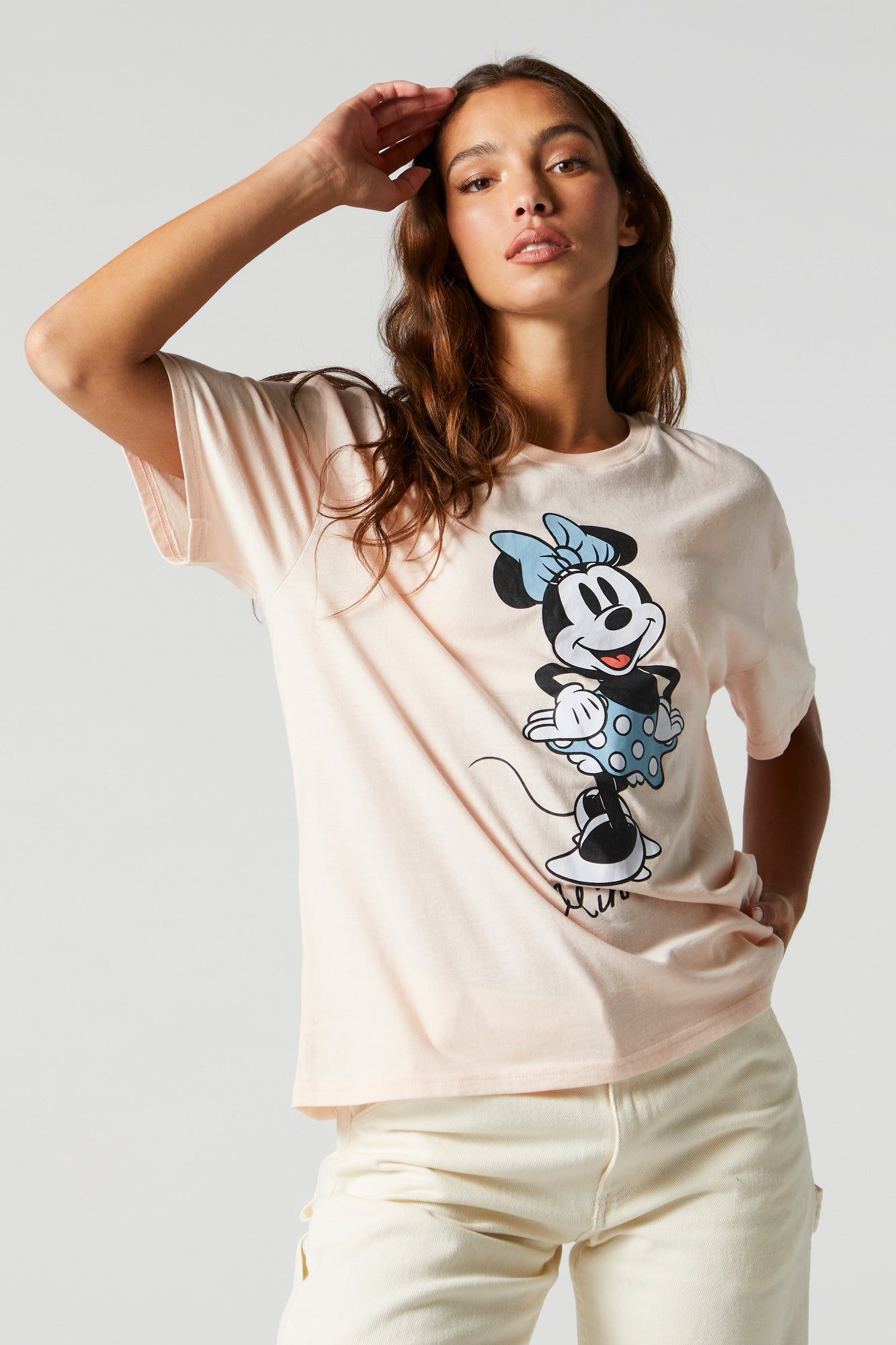Minnie Mouse Graphic Boyfriend T-Shirt sold by Urban Planet product image thumbnail 2