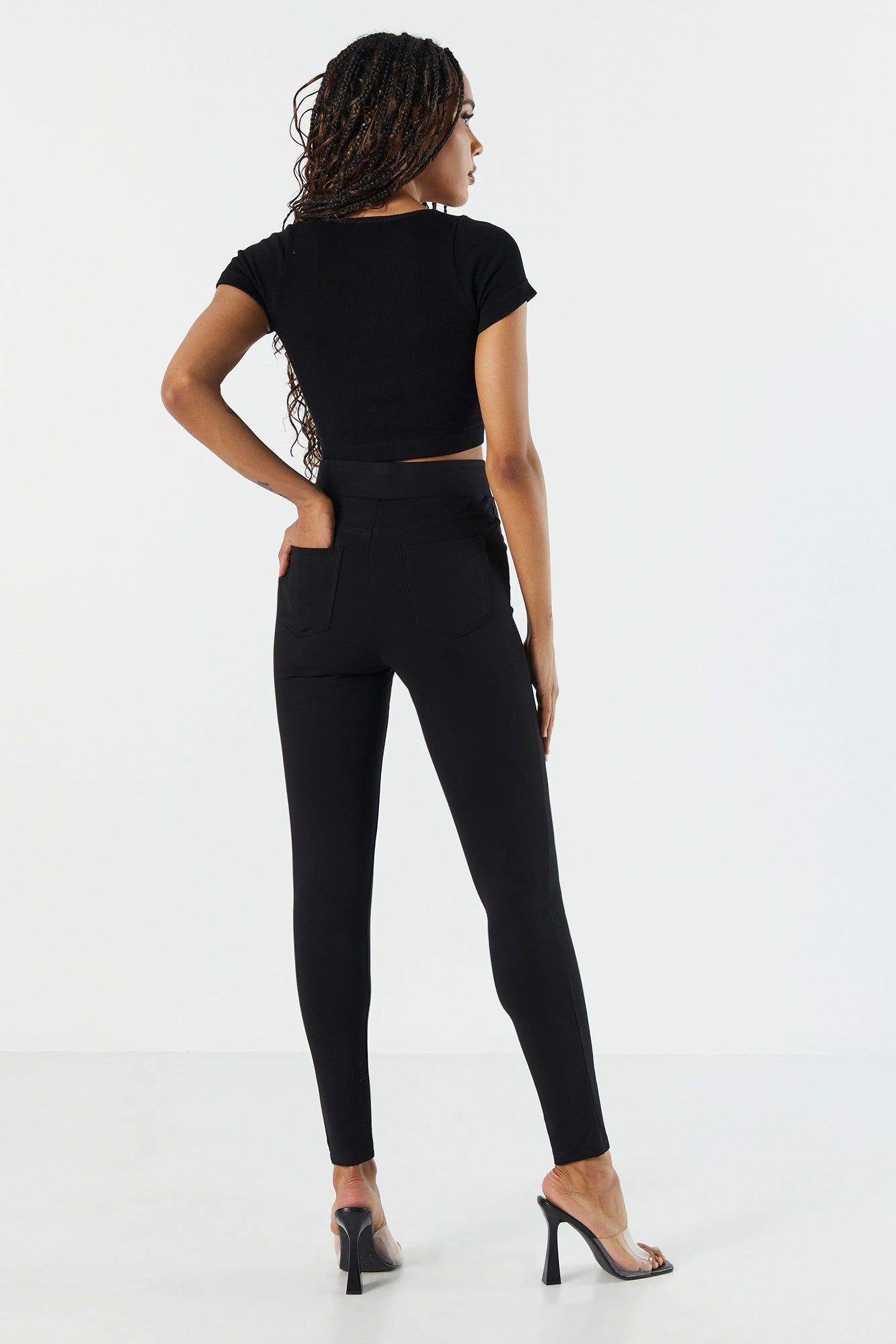 High Rise Pocket Legging sold by Urban Planet product image thumbnail 2