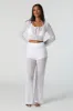 Pantalon couvre-maillot crocheté à jambe évasée sold by Urban Planet