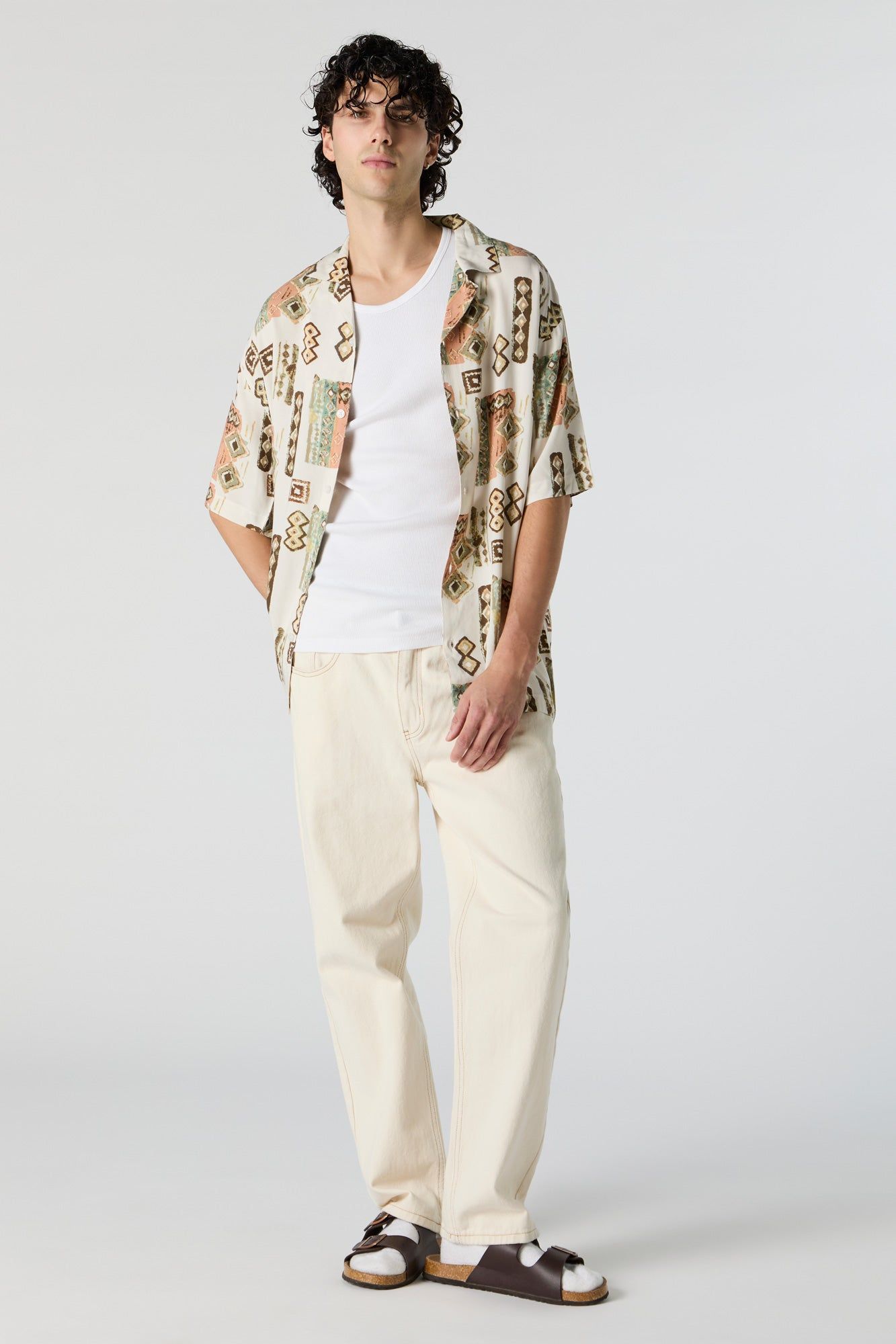 Haut boutonné avec motif aztèque sold by Urban Planet product image thumbnail 3