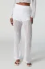 Pantalon couvre-maillot crocheté à jambe évasée sold by Urban Planet