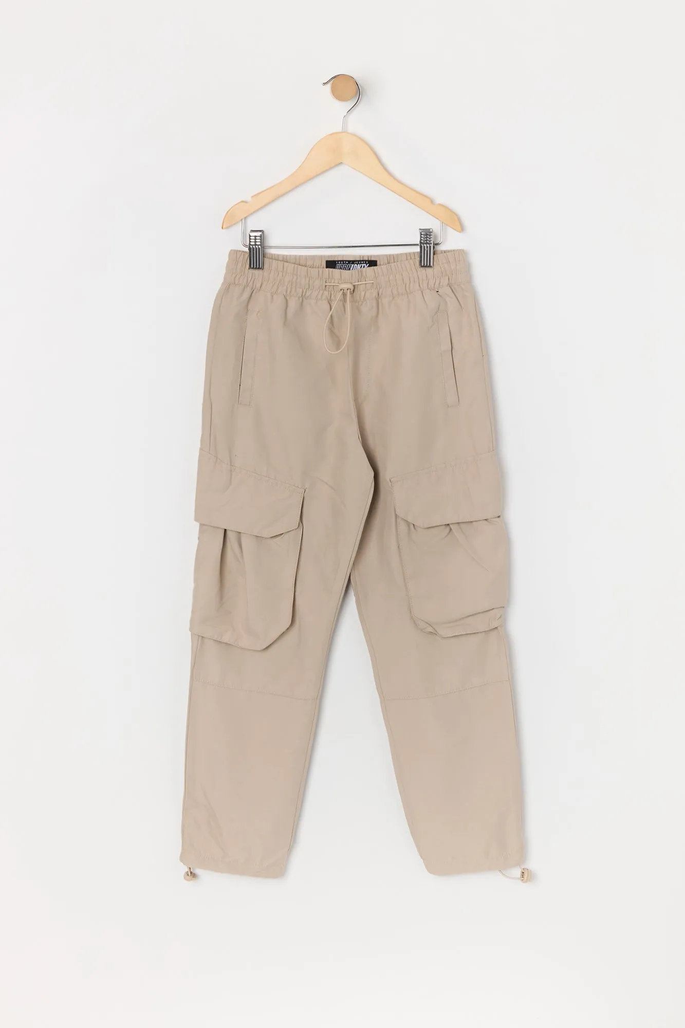 Jogger parachute cargo avec ourlet à barillet pour garçon sold by Urban Planet