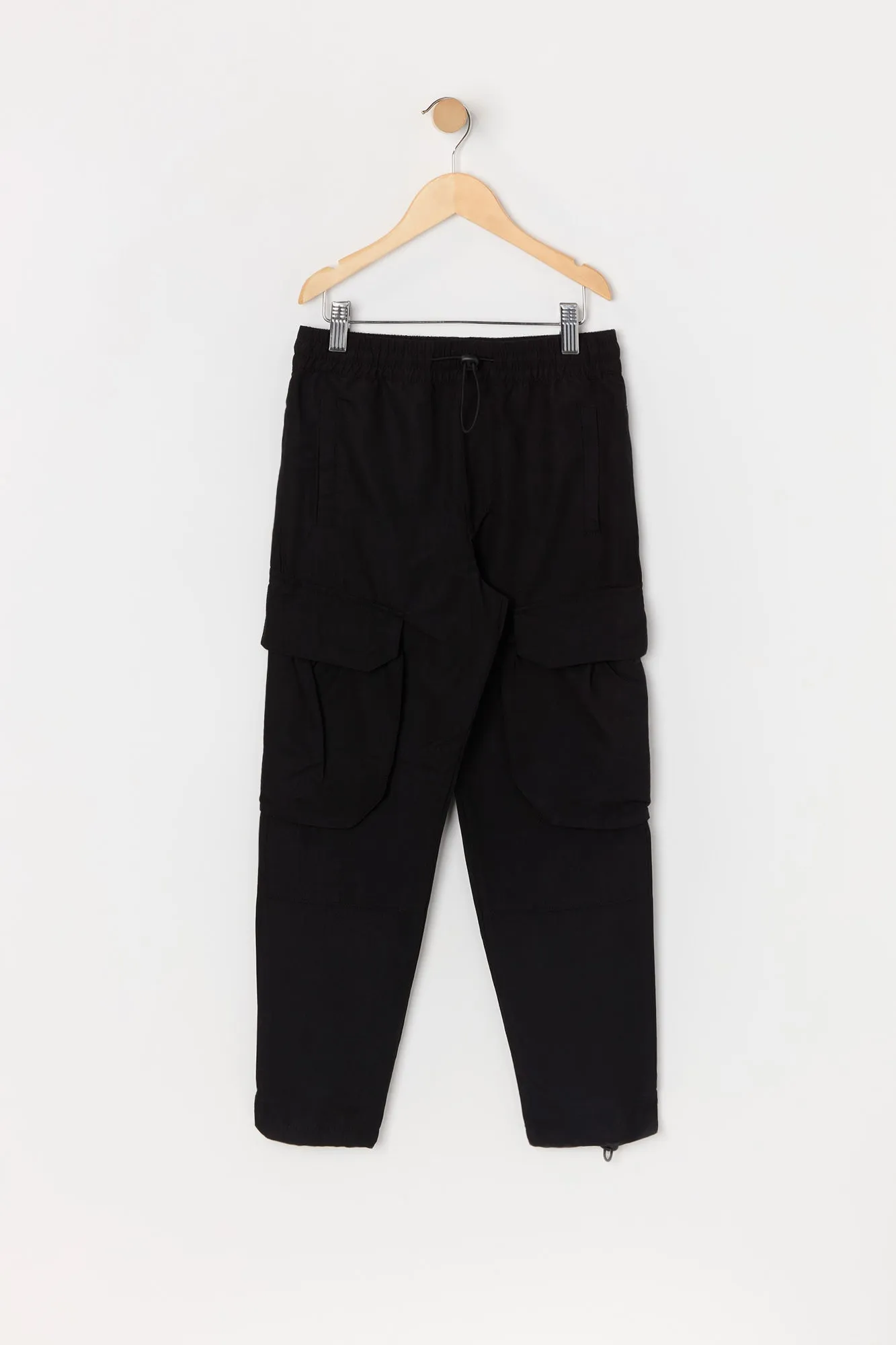 Jogger parachute cargo avec ourlet à barillet pour garçon sold by Urban Planet product image thumbnail 3