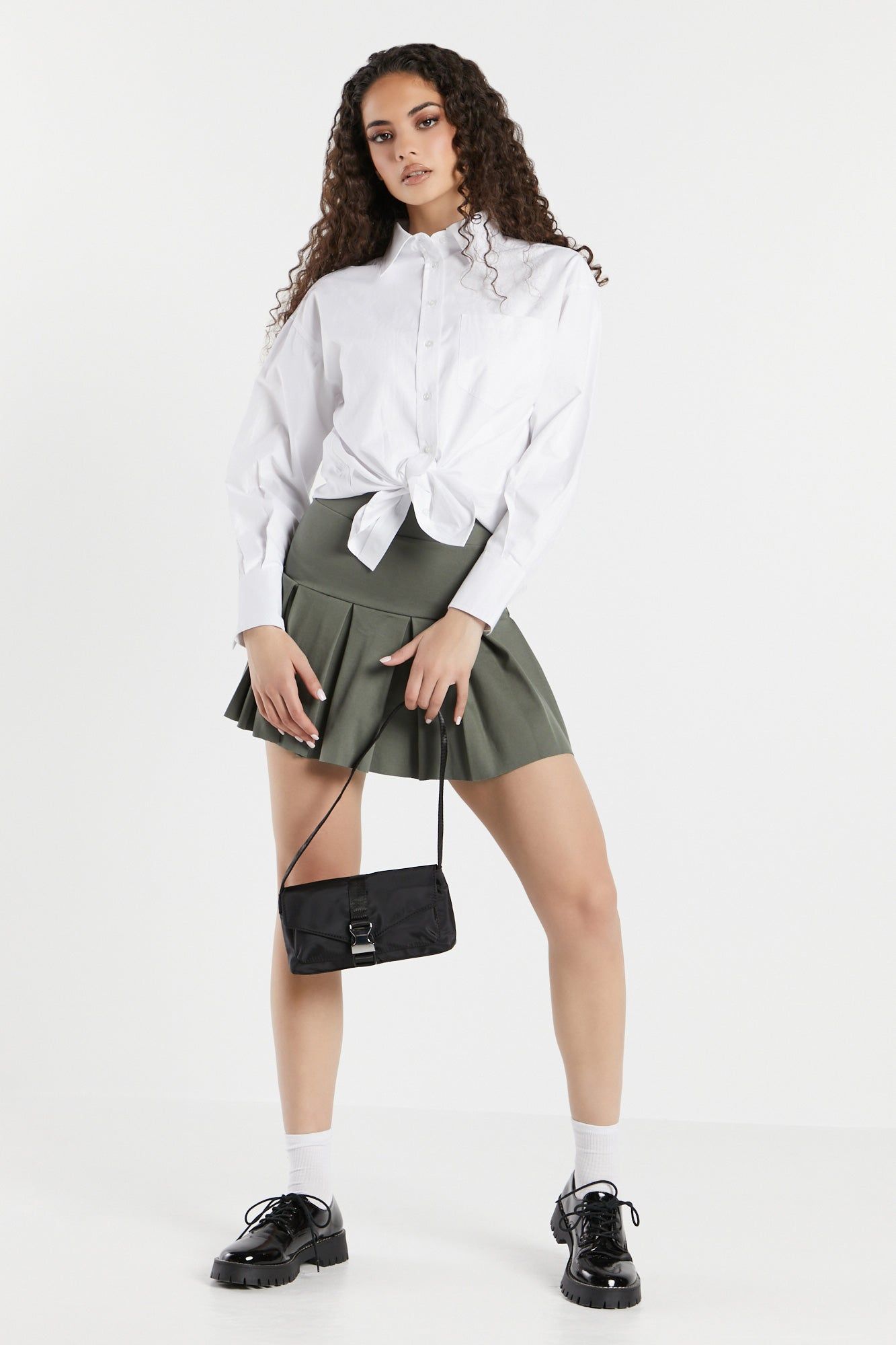 Flare Pleated Skort sold by Urban Planet product image thumbnail 12