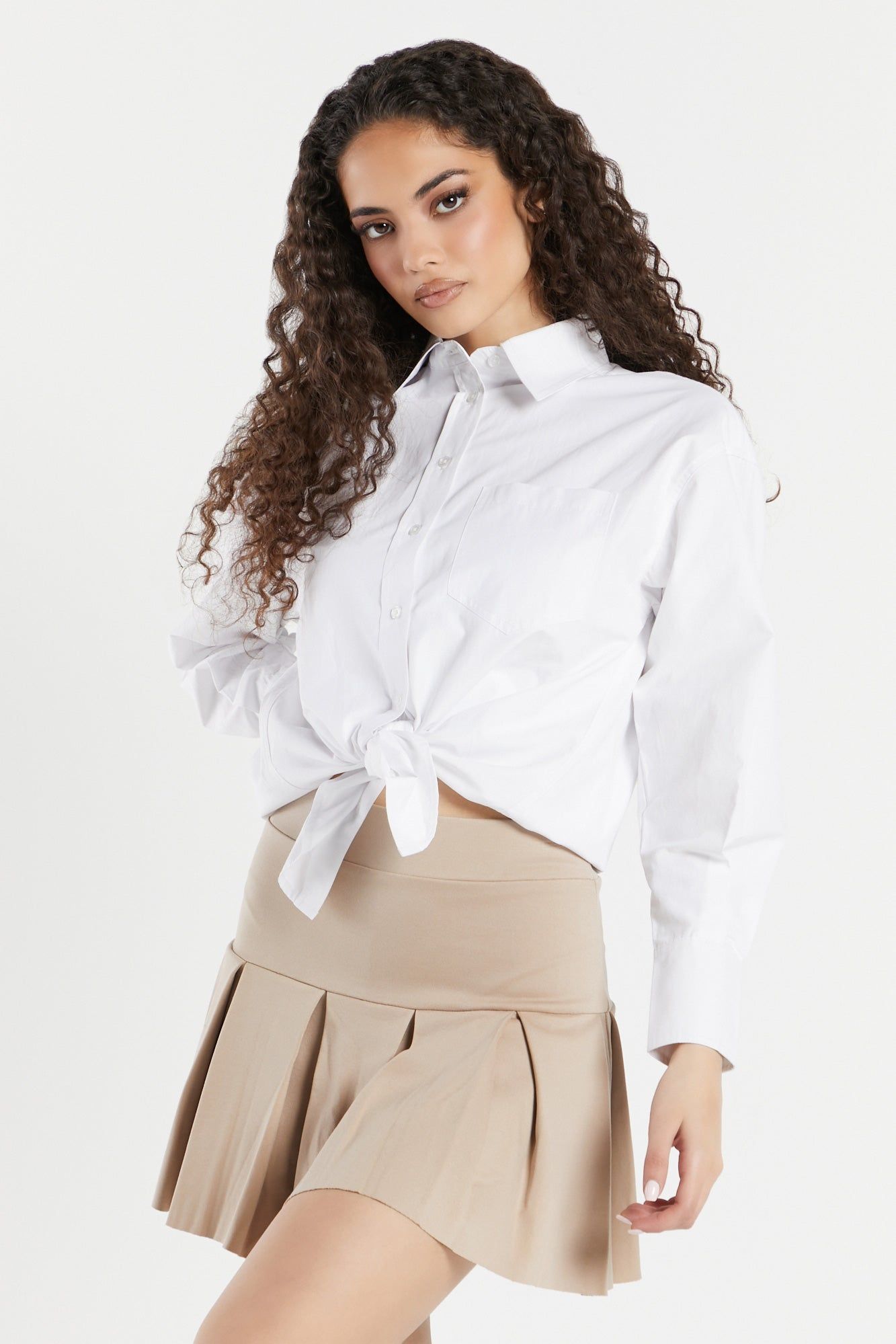 Flare Pleated Skort sold by Urban Planet product image thumbnail 13