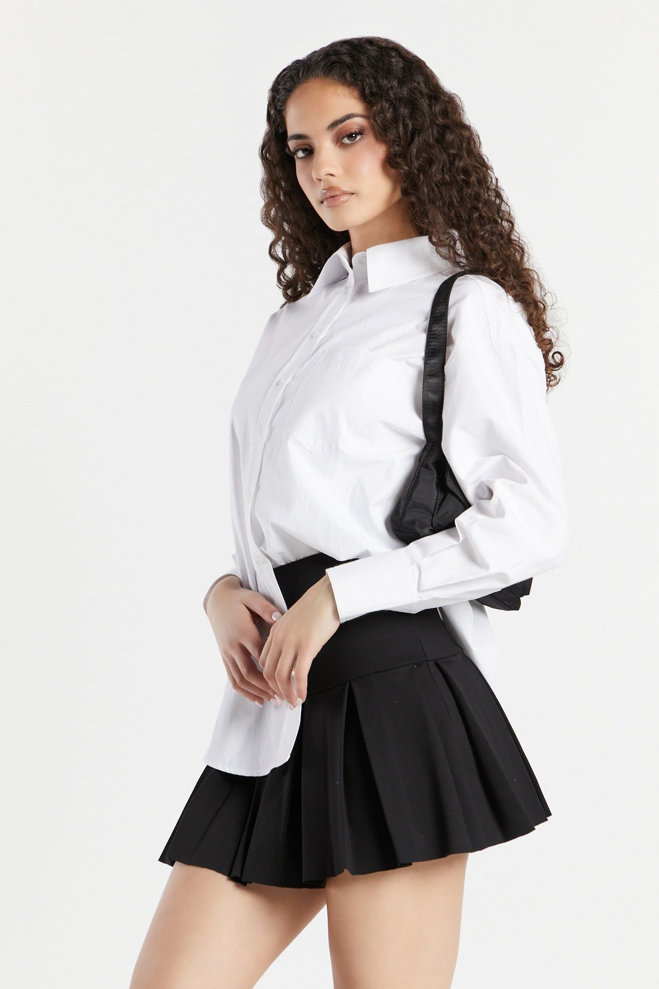 Flare Pleated Skort sold by Urban Planet product image thumbnail 2