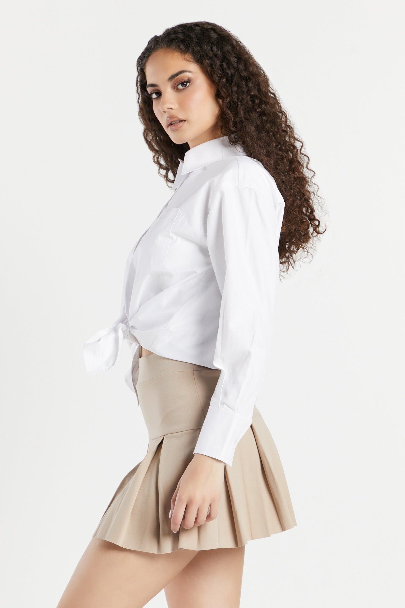 Flare Pleated Skort sold by Urban Planet product image thumbnail 14