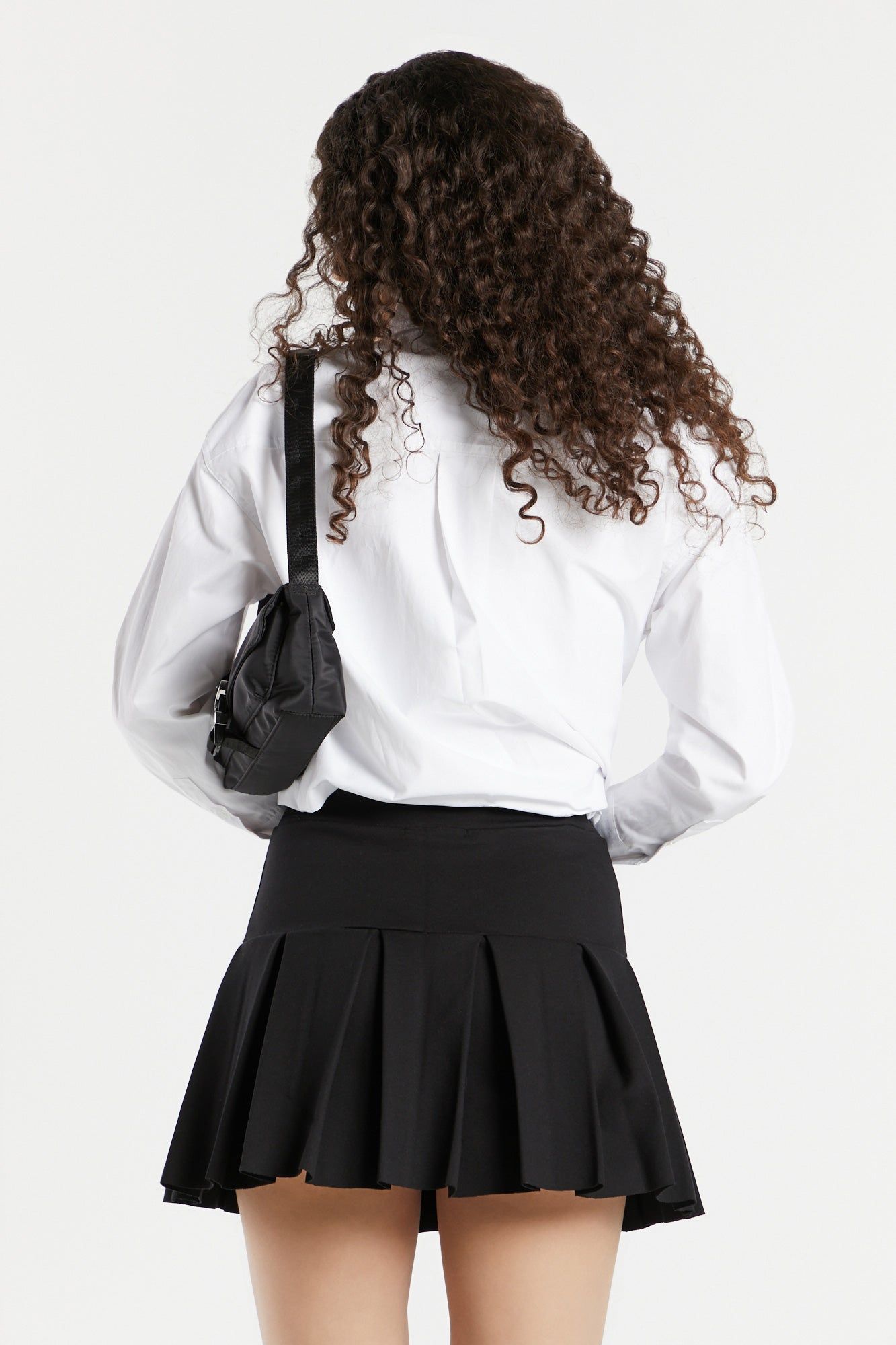 Flare Pleated Skort sold by Urban Planet product image thumbnail 3