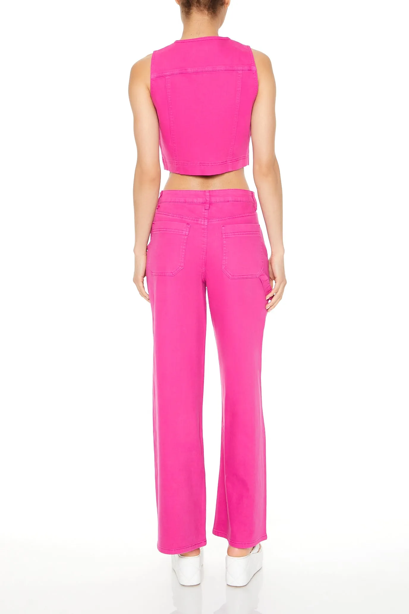 Jean menuisier à taille haute sold by Urban Planet product image thumbnail 2