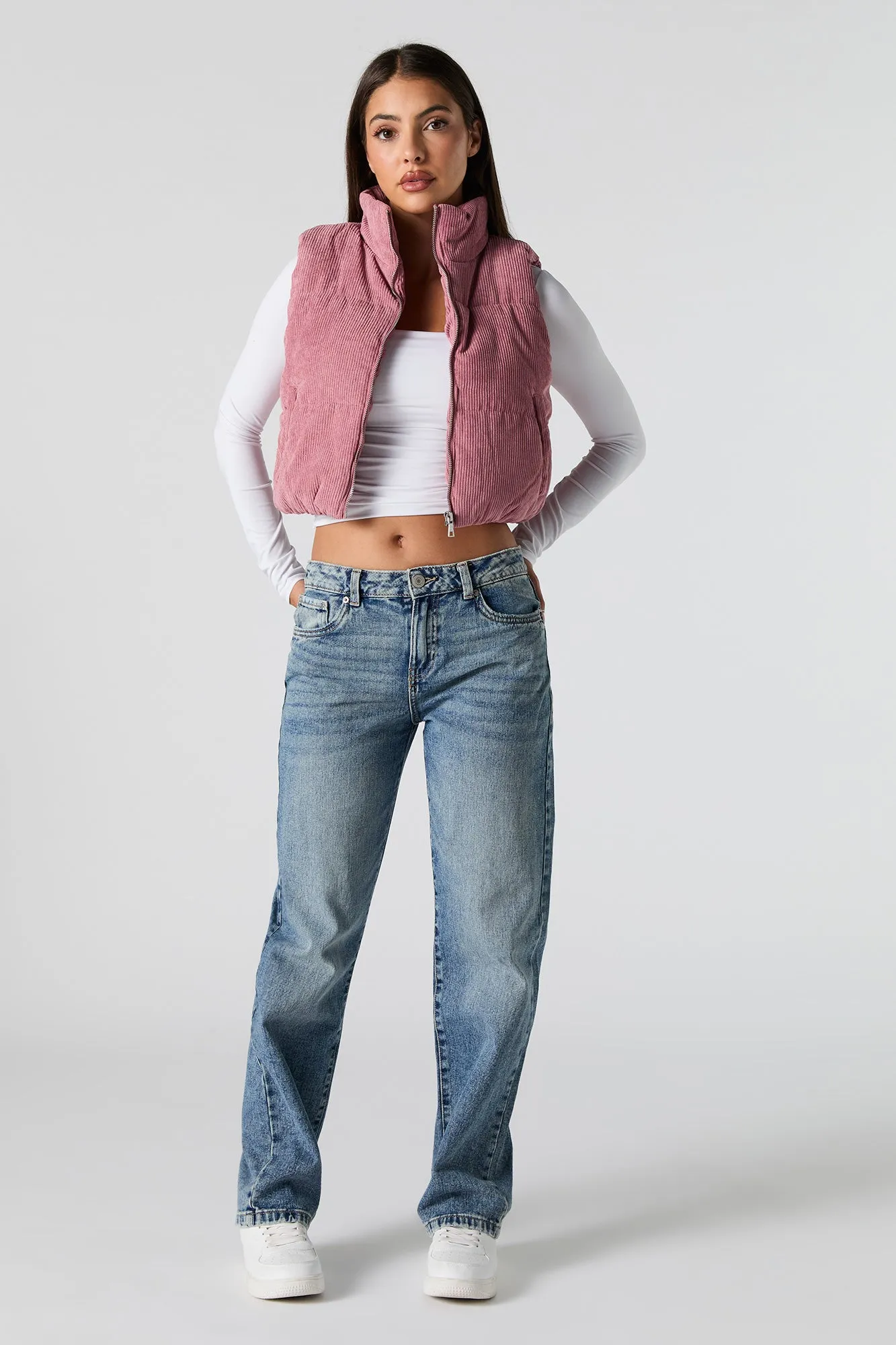 Veste bouffante en velours côtelé sold by Urban Planet product image thumbnail 3