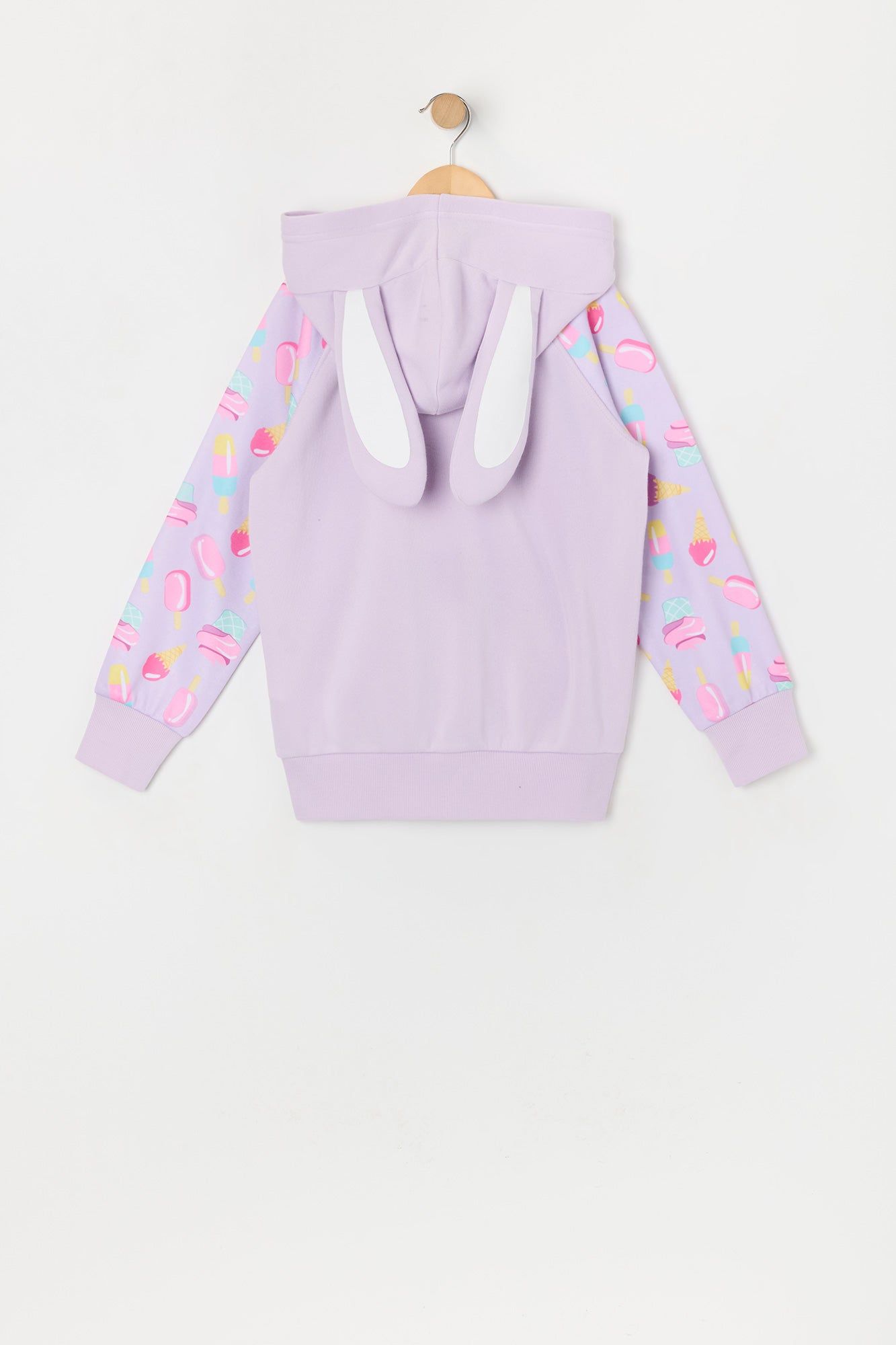 Girls Ice Cream Bunny Character Hoodie sold by Urban Planet product image thumbnail 3