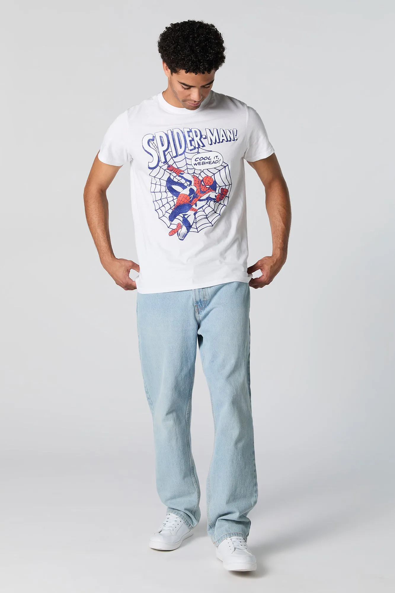 Spider-Man Graphic T-Shirt sold by Urban Planet product image thumbnail 2