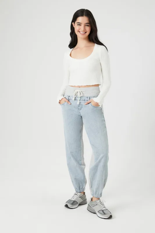 Reworked Denim Jogger sold by Urban Planet