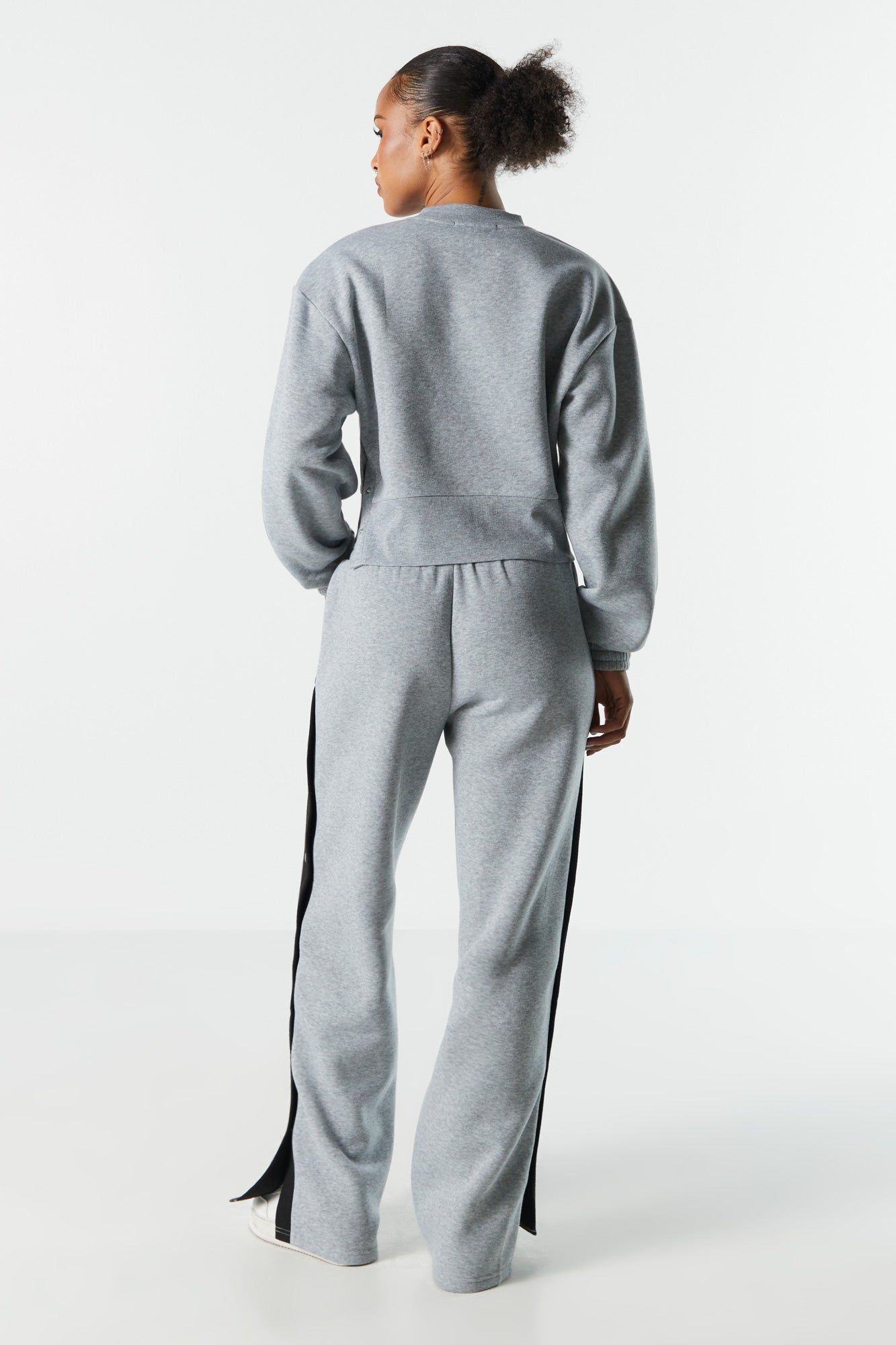 Fleece Striped Buttoned Pant sold by Urban Planet product image thumbnail 3