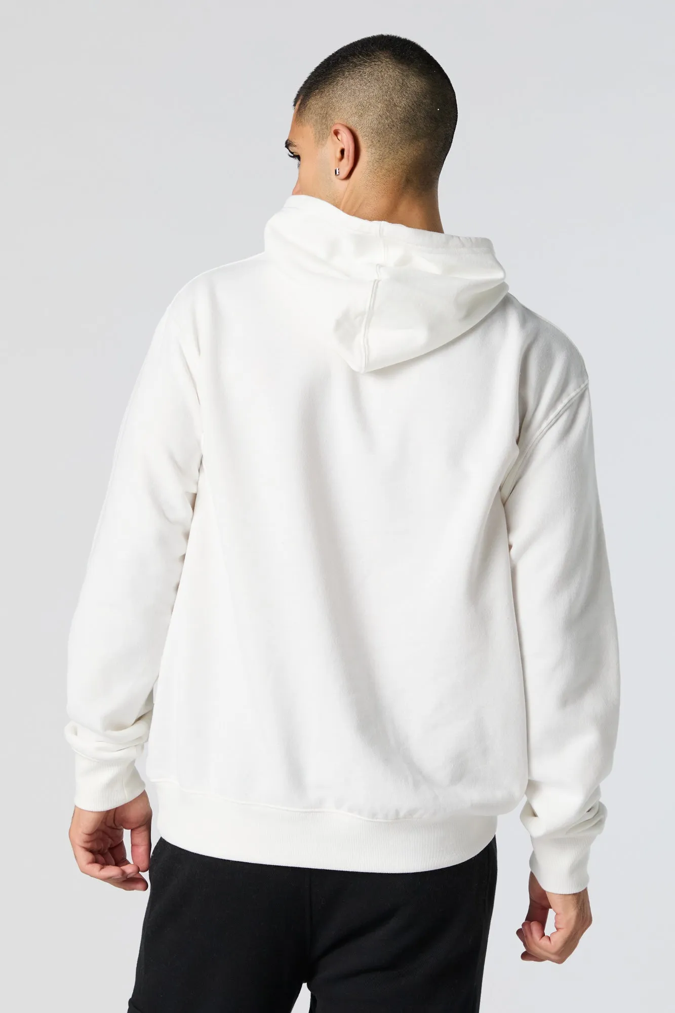 Everyday Solid Fleece Hoodie sold by Urban Planet product image thumbnail 2