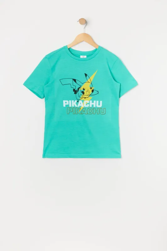 T-shirt à imprimé Pikachu pour garçon sold by Urban Planet