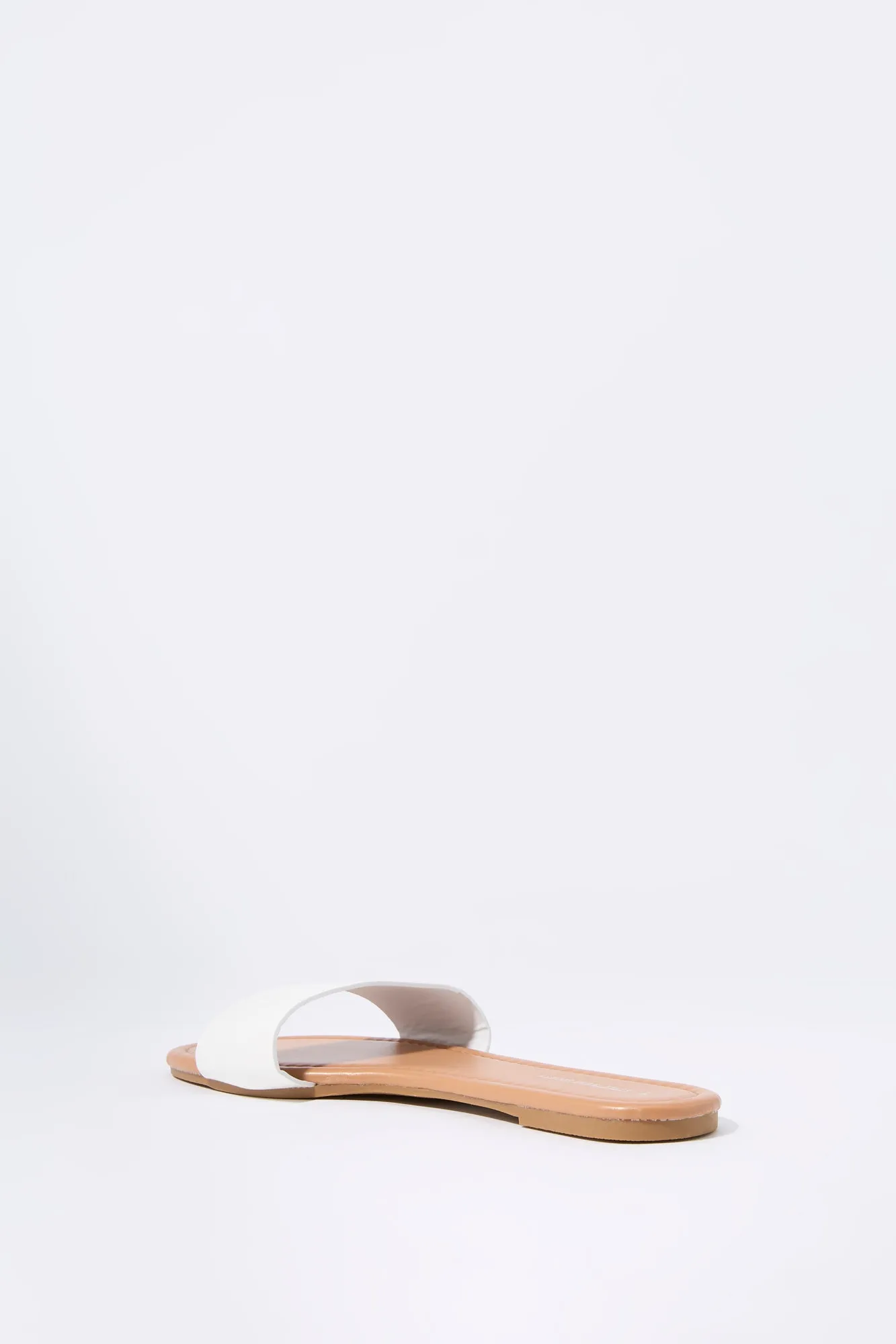 Faux Leather Sandal Slide sold by Urban Planet product image thumbnail 4