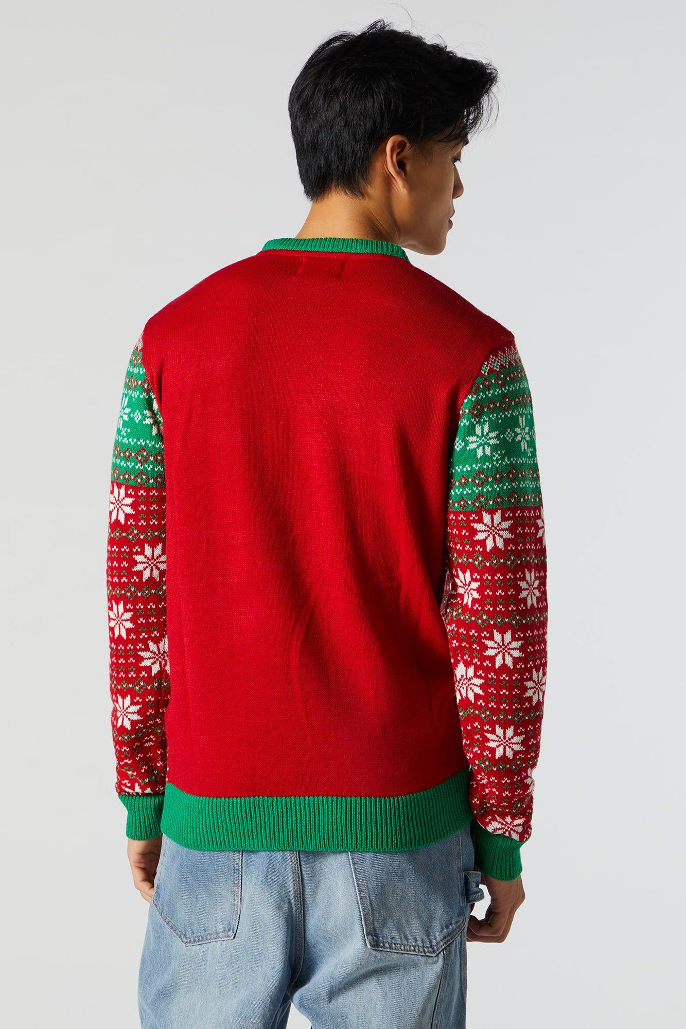 Evil Furry Bear Ugly Xmas Sweater sold by Urban Planet product image thumbnail 2