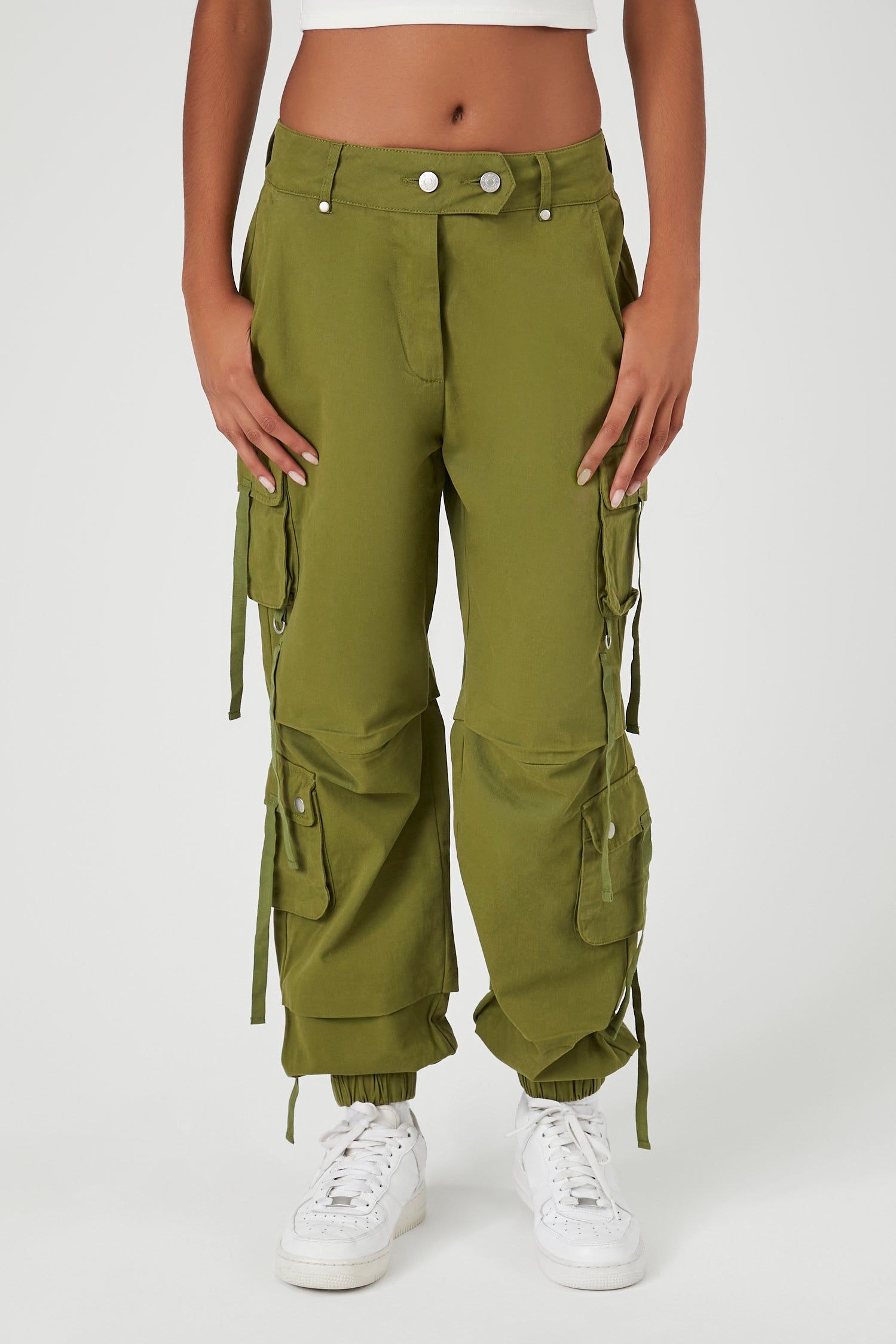 Pantalon de jogging cargo utilitaire multipoches sold by Urban Planet product image thumbnail 2