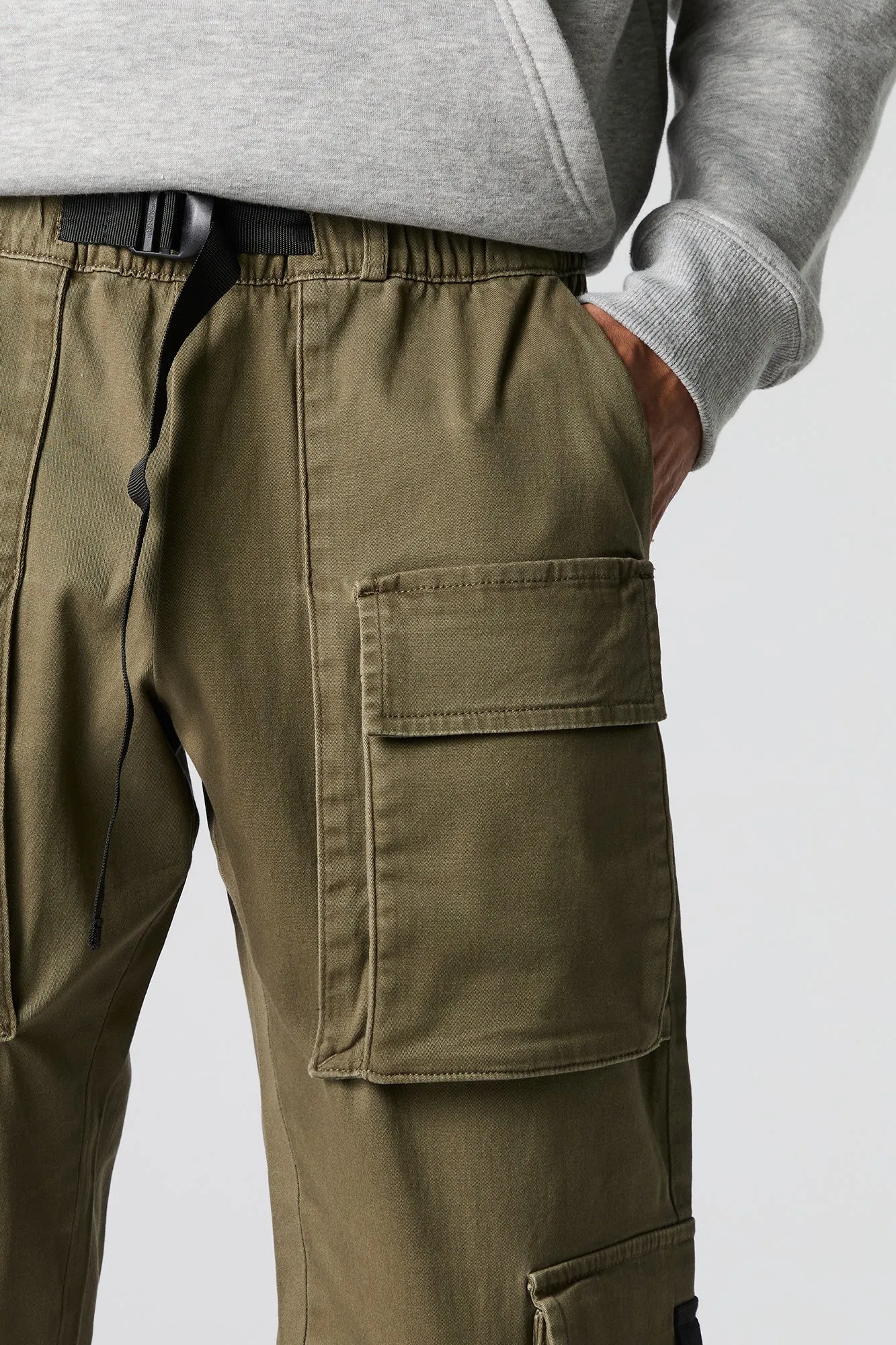 Belted Utility Cargo Jogger sold by Urban Planet product image thumbnail 4