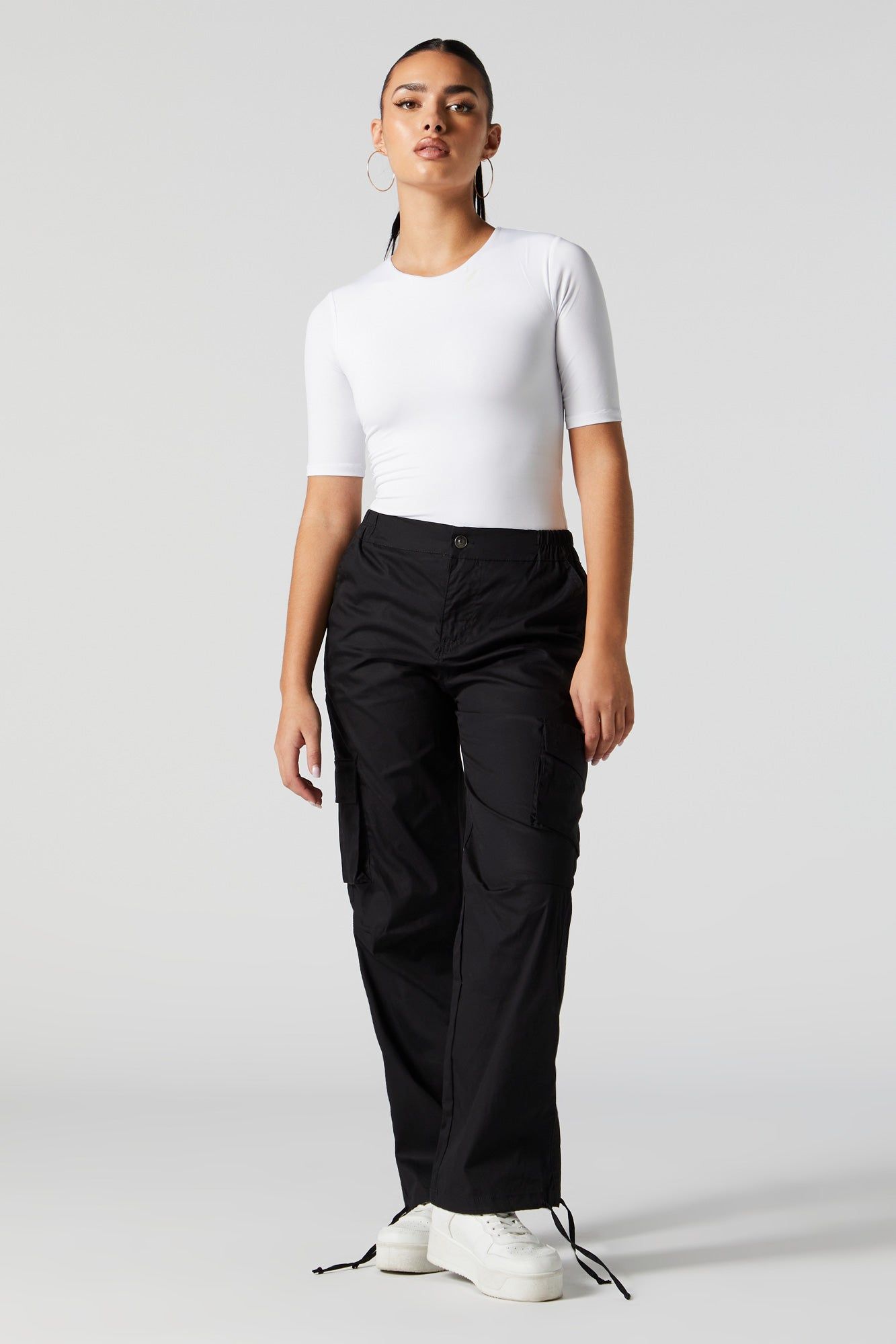 Wide Leg Cargo Pant sold by Urban Planet