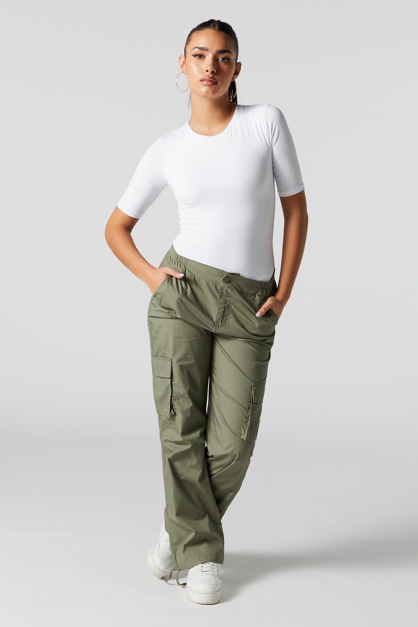 Wide Leg Cargo Pant sold by Urban Planet product image thumbnail 4