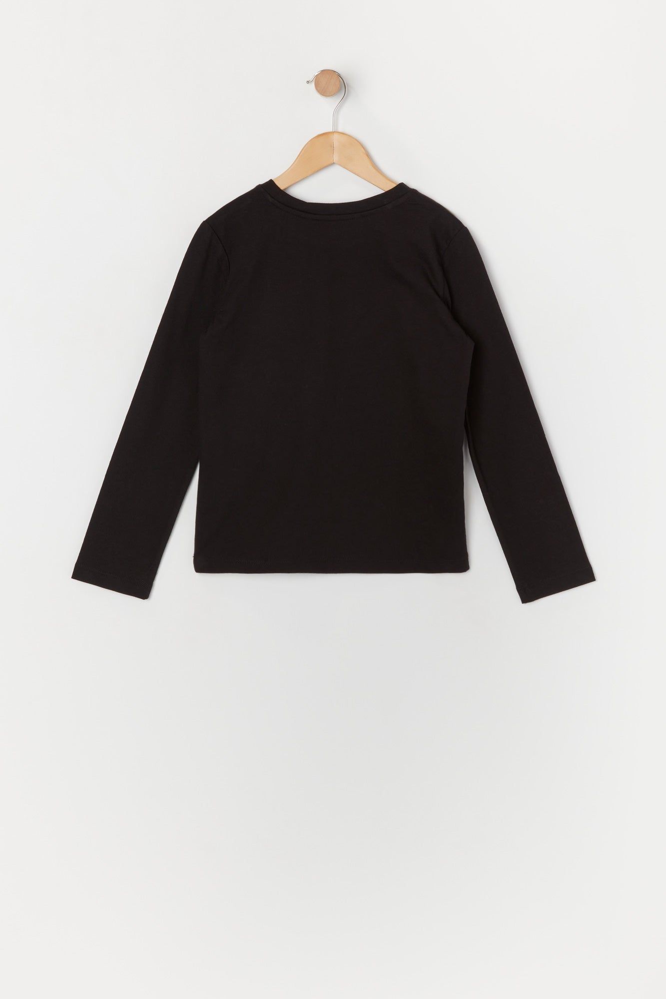 Girls Sequin Flower Long Sleeve Top sold by Urban Planet product image thumbnail 2