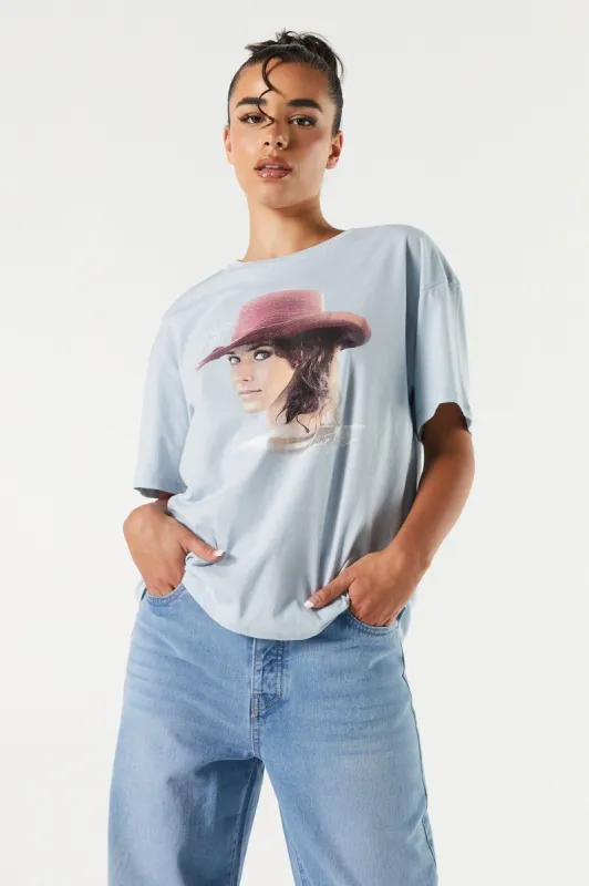 Shania Twain Graphic Boyfriend T-Shirt sold by Urban Planet