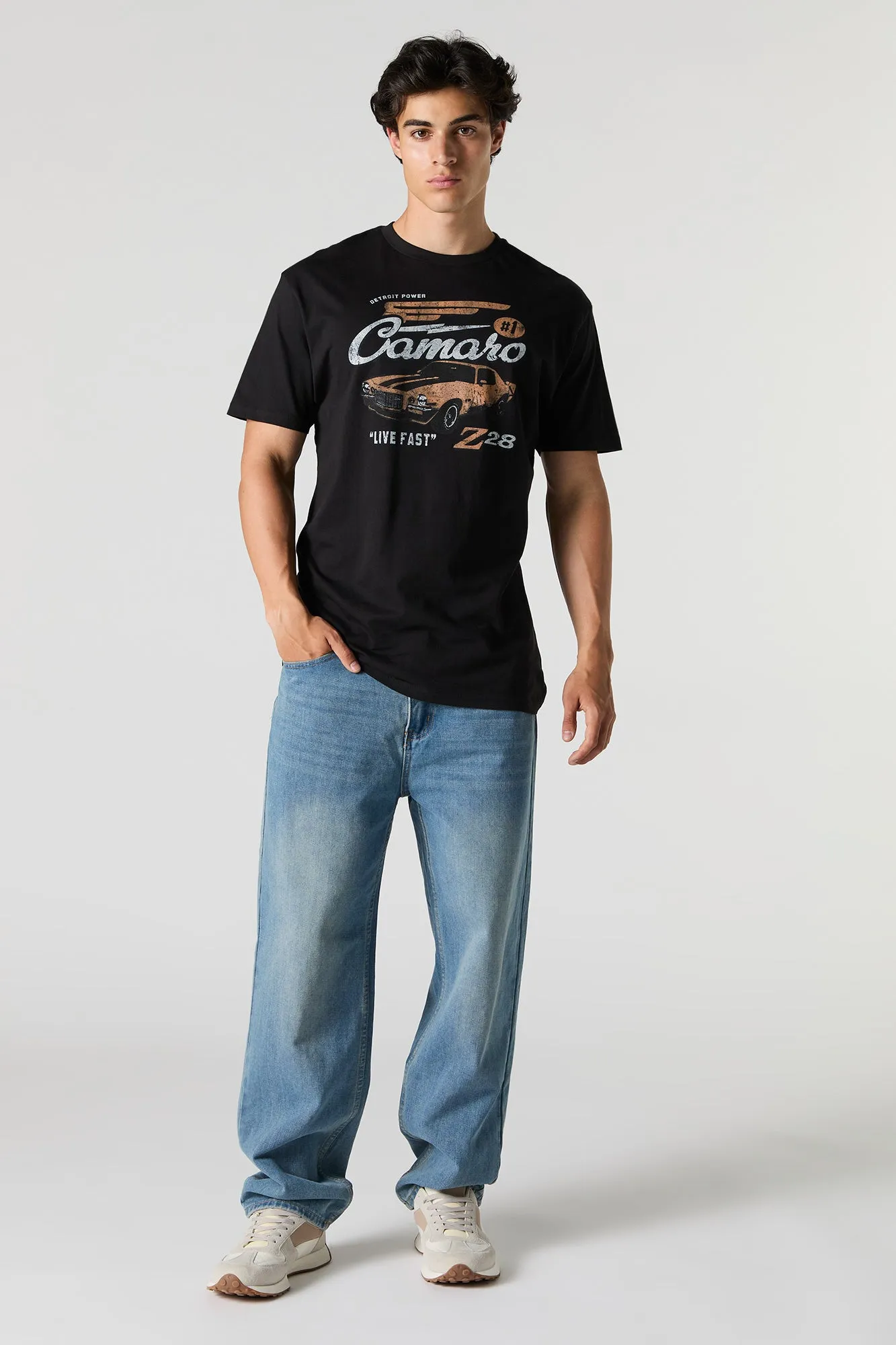 Camaro Graphic T-Shirt sold by Urban Planet product image thumbnail 2