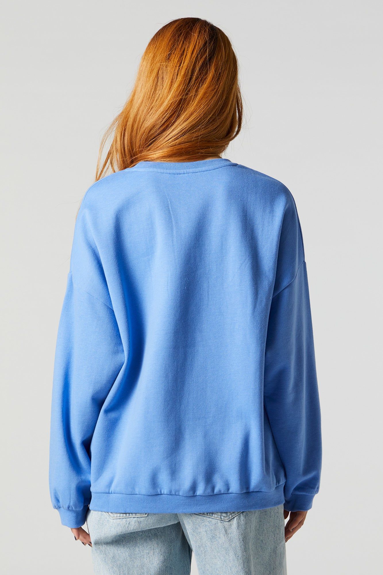 Merry Stitchmas Graphic Fleece Sweatshirt sold by Urban Planet product image thumbnail 2