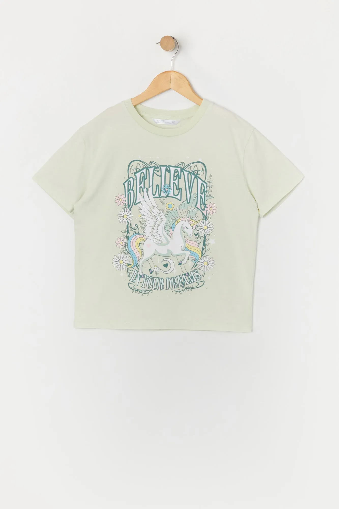 Girls Believe in Your Dreams Graphic T-Shirt sold by Urban Planet