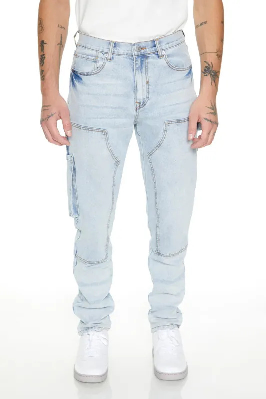 Jean menuisier cargo mince sold by Urban Planet