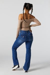 Medium Blue Bootcut Jean sold by Urban Planet