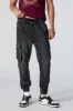 Vintage Wash Denim Cargo Jogger sold by Urban Planet
