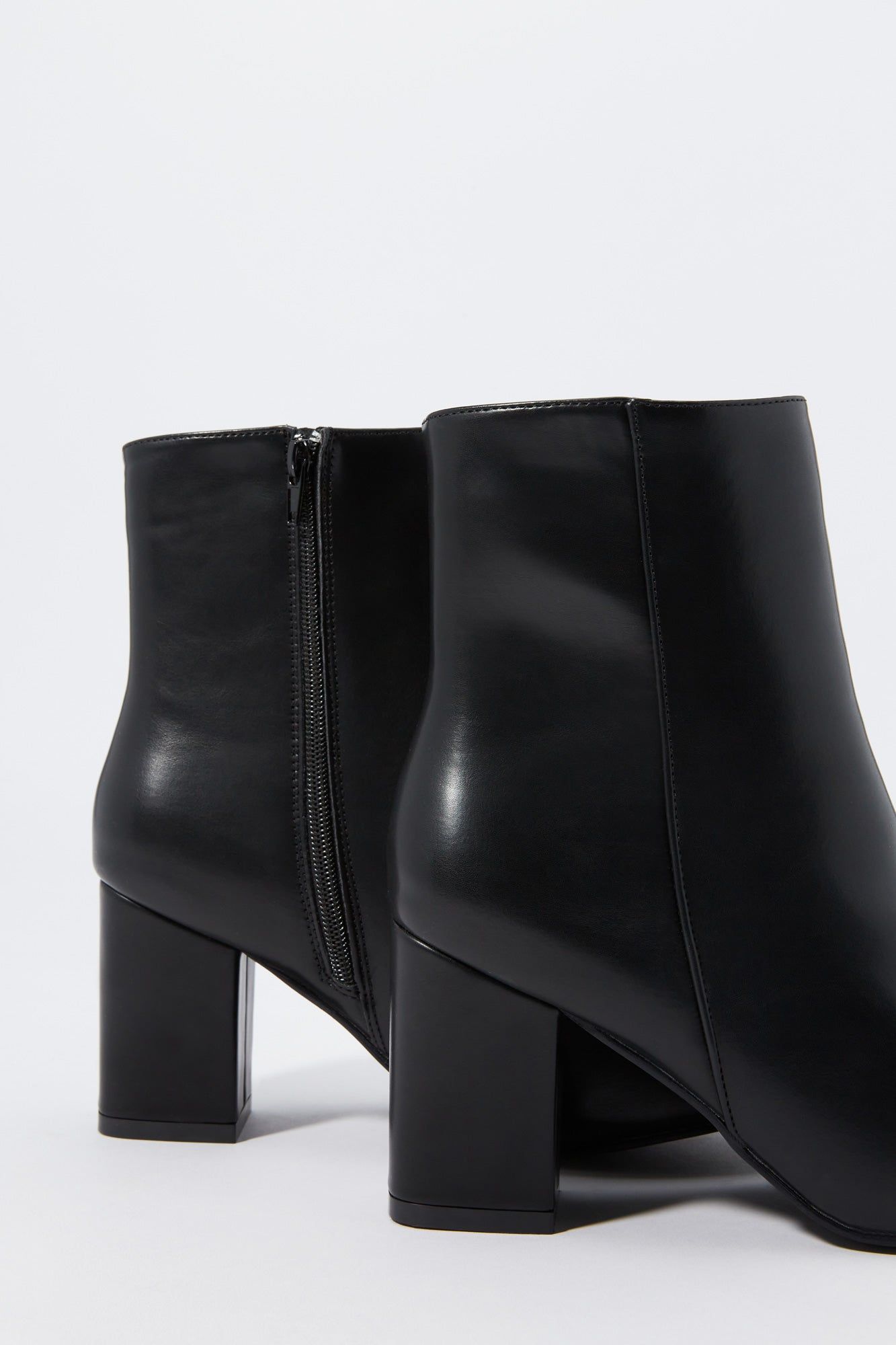 Faux-Leather Heeled Bootie sold by Urban Planet product image thumbnail 5