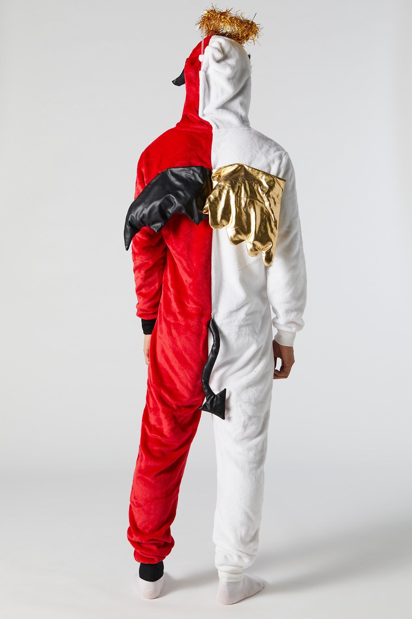 Plush 3D Angel Devil Onesie sold by Urban Planet product image thumbnail 2