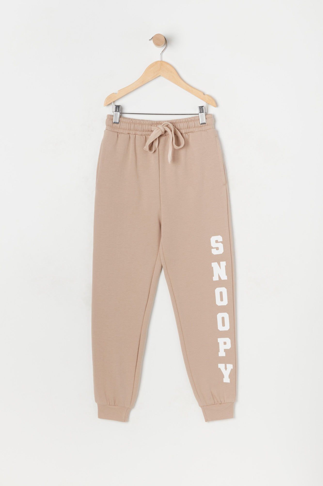 Girls Snoopy Graphic Fleece Jogger sold by Urban Planet