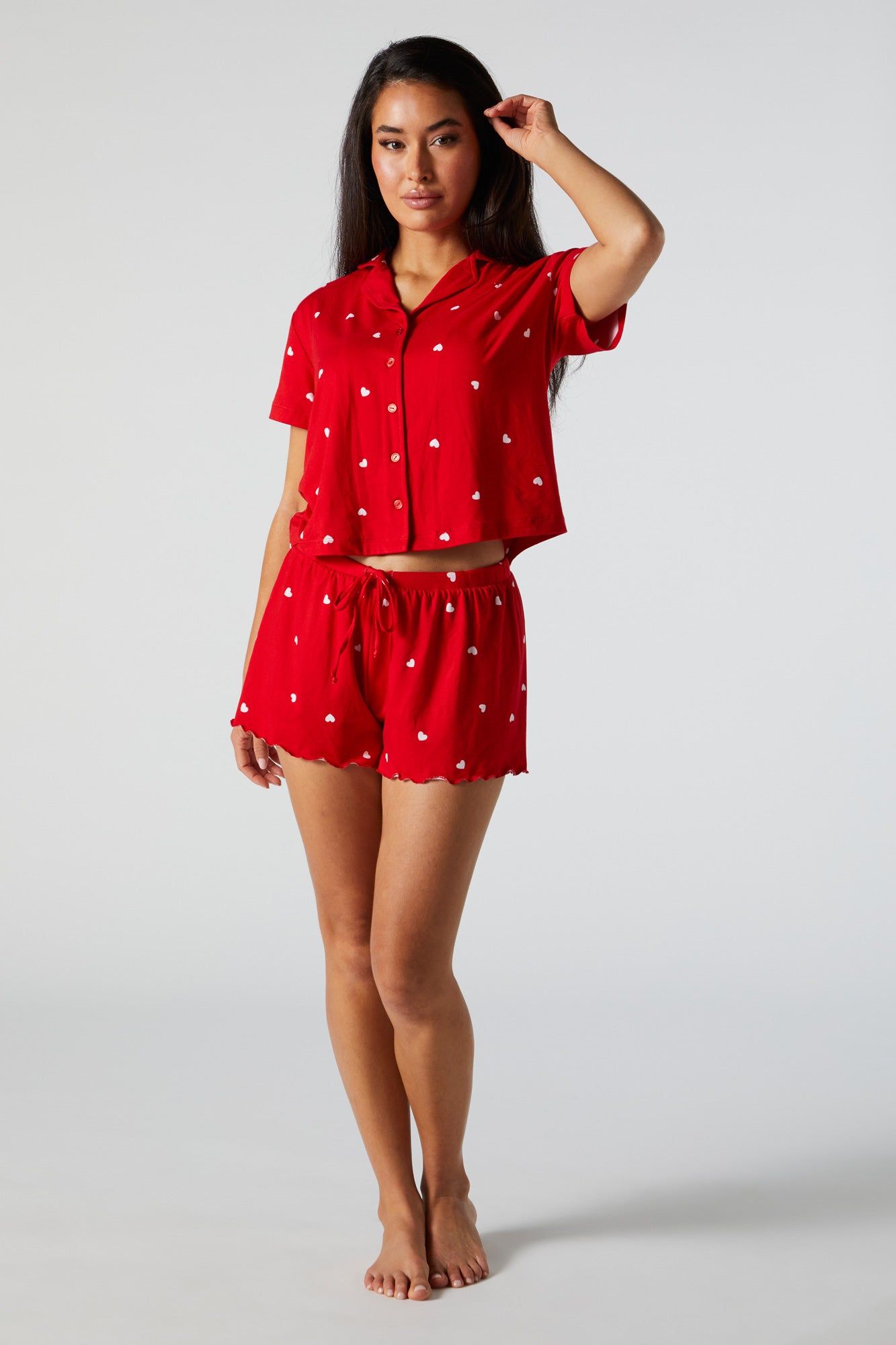 Ensemble pyjama avec motif Coeur sold by Urban Planet product image thumbnail 3