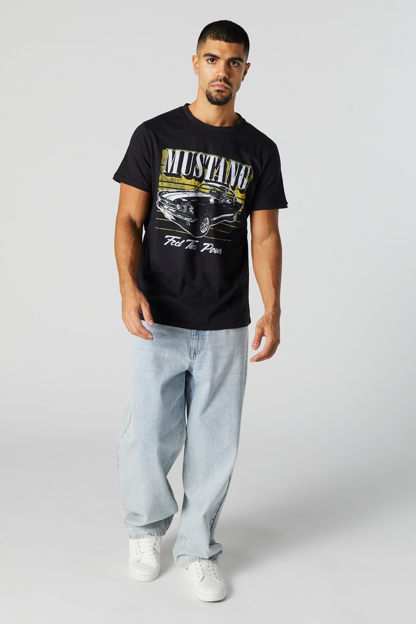 T-shirt à imprimé Mustang sold by Urban Planet product image thumbnail 3