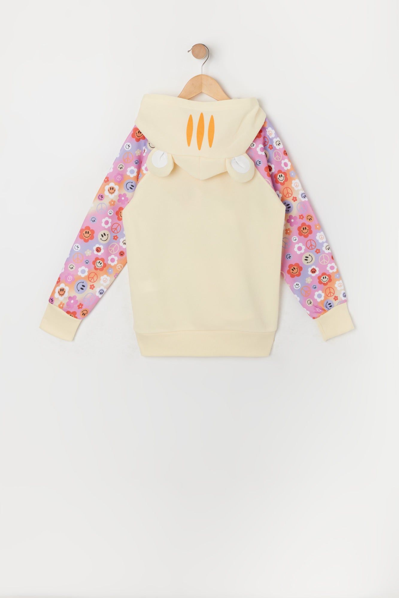 Hoodie à personnage de tamia fleurie pour filles sold by Urban Planet product image thumbnail 3
