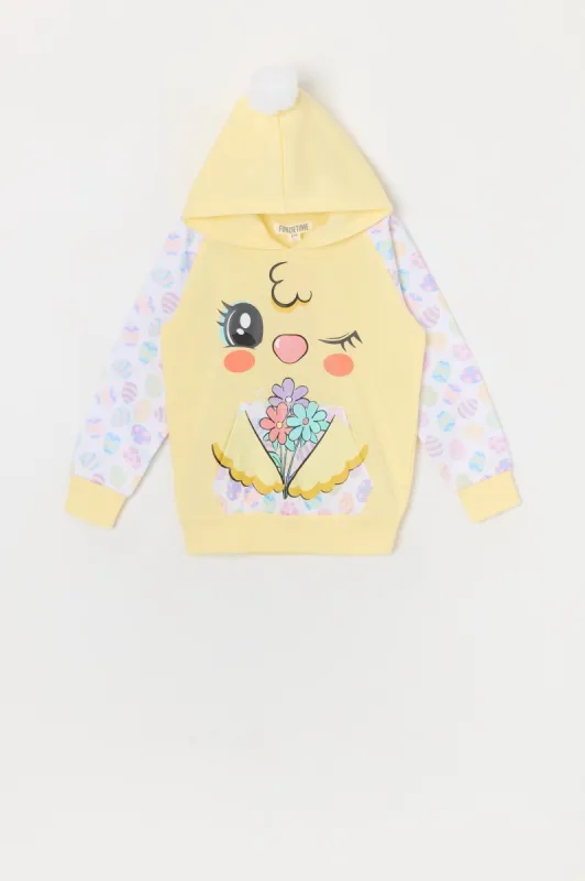 Girls Easter Chick Character Hoodie sold by Urban Planet