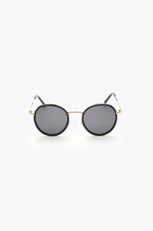 Metal Round Frame Sunglasses made by Forever 21