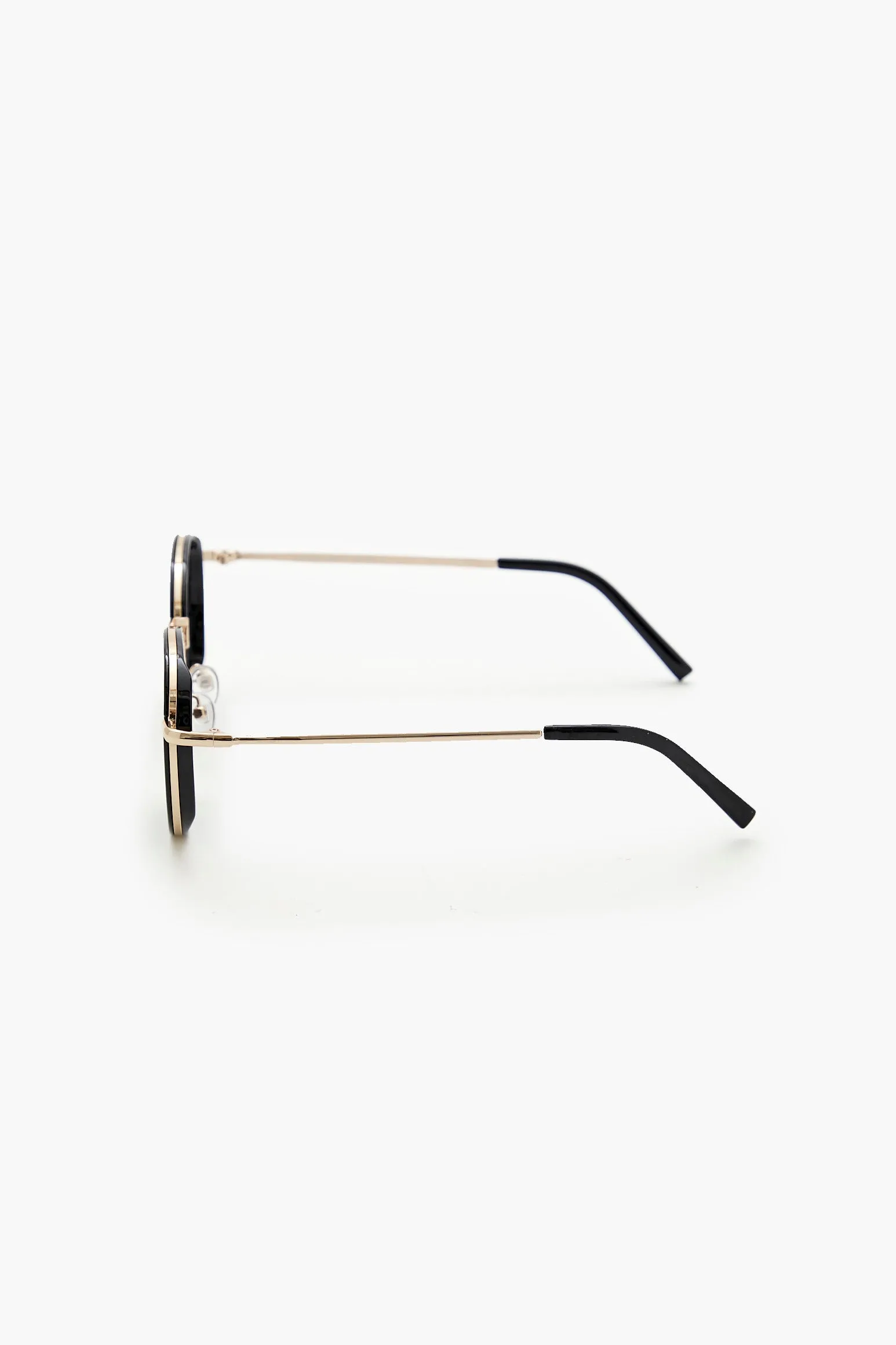 Metal Round Frame Sunglasses sold by Urban Planet product image thumbnail 3