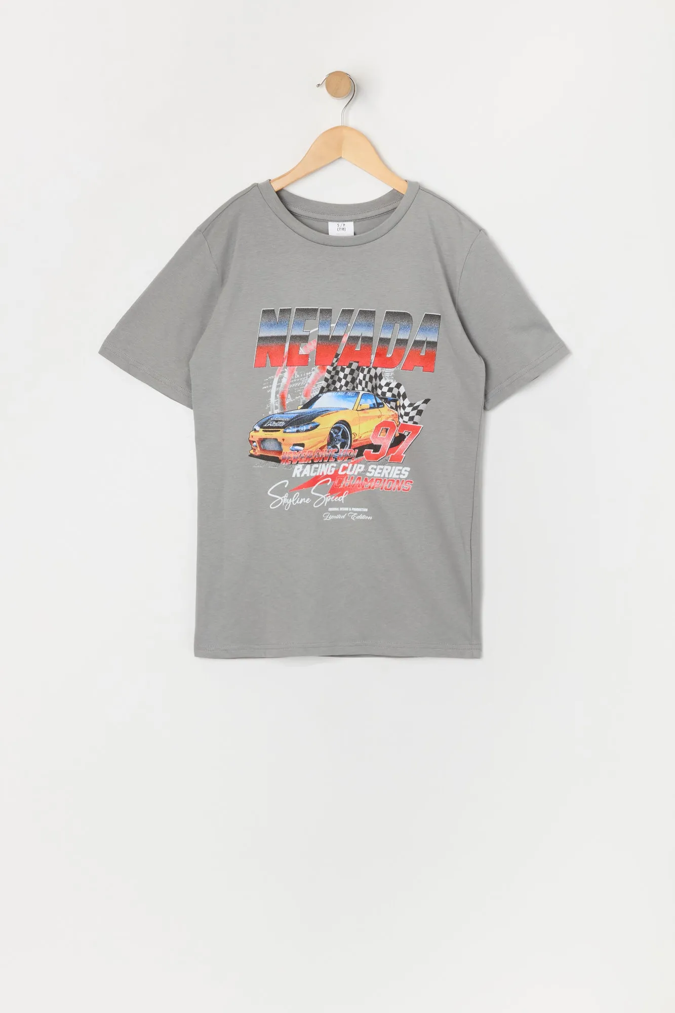T-shirt à imprimé Nevada Racing pour garçon sold by Urban Planet