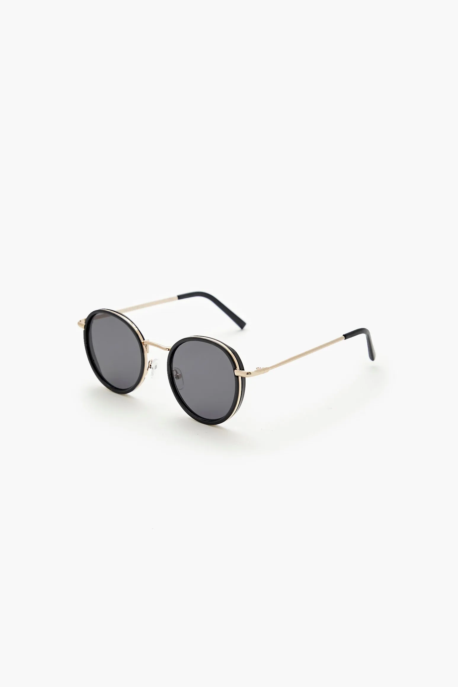 Metal Round Frame Sunglasses sold by Urban Planet product image thumbnail 2