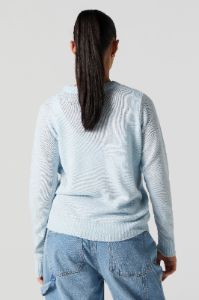 Chandail en tricot de jersey jacquard à imprimé Bonhomme de neige sold by Urban Planet