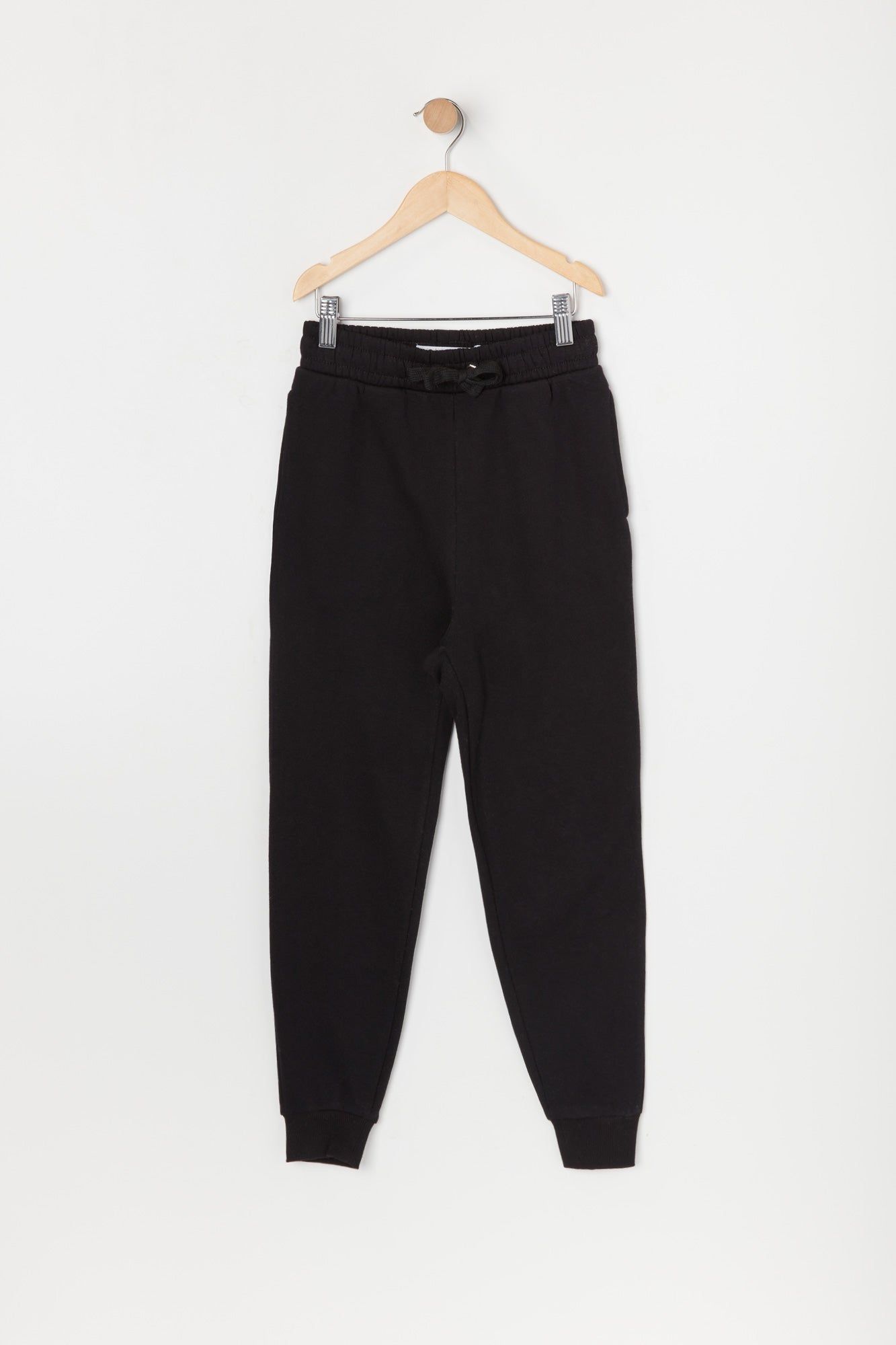 Girls Solid Fleece Jogger sold by Urban Planet