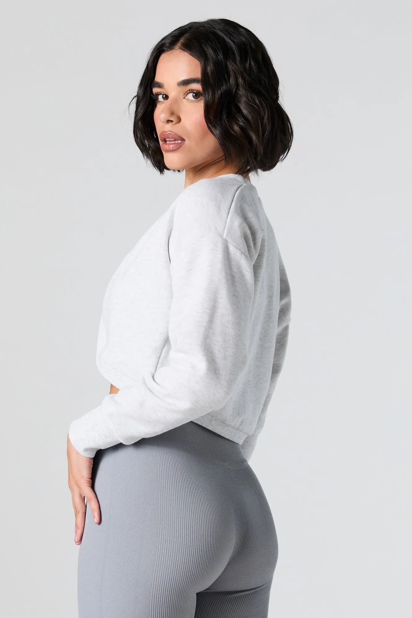 Veste courte en molleton sold by Urban Planet product image thumbnail 2