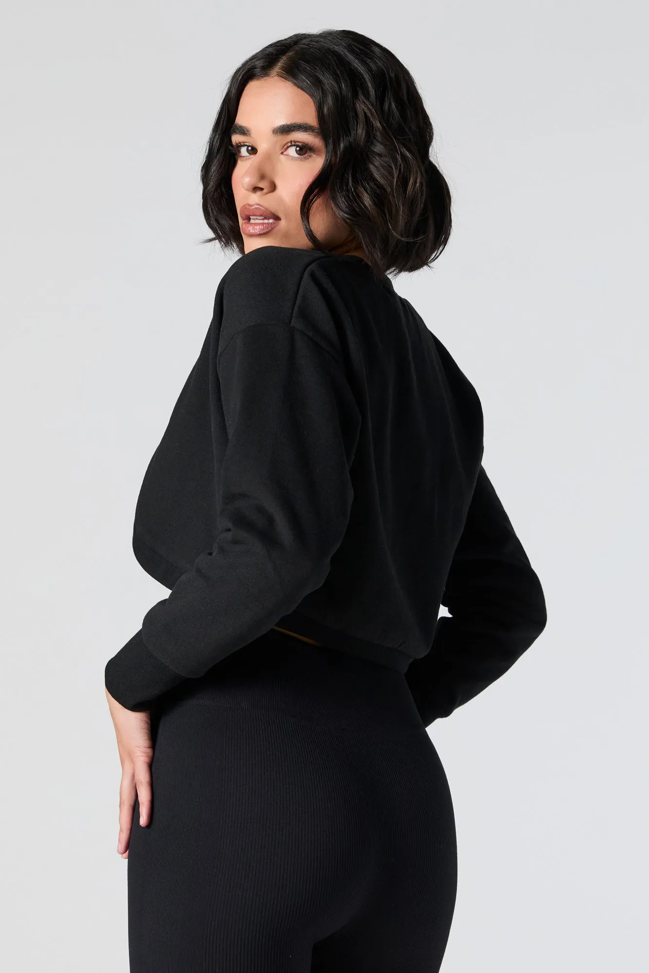 Veste courte en molleton sold by Urban Planet product image thumbnail 5