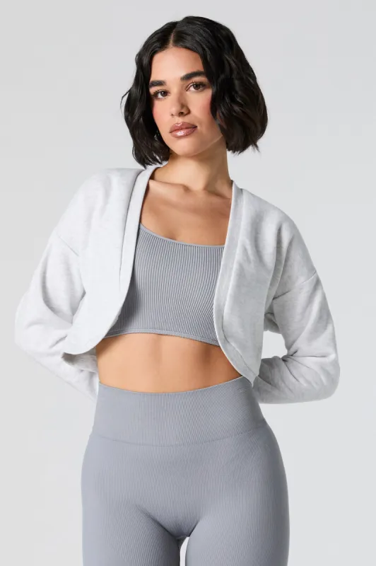 Veste courte en molleton sold by Urban Planet